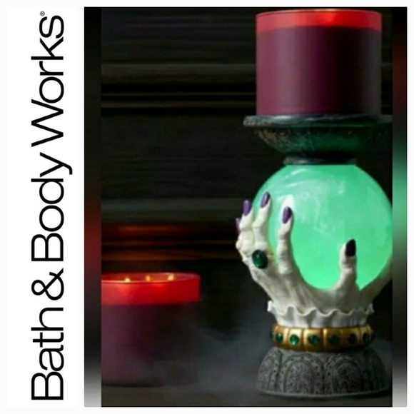 Bath & Bodyworks Fortune Teller Waterglobe Candle Holder - Picture 1 of 12